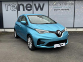 Renault Zoe occasion année 2021 boite Automatique Annonce Renault Zoe occasion Electrique R110 Achat Intégral Zen à CHATELLERAULT