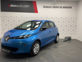 Renault Zoe occasion année 2019 boite Automatique Annonce Renault Zoe occasion Electrique R90 Life à Mont de Marsan