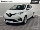 Renault Zoe occasion Blanc année 2020 boite Automatique Annonce Renault Zoe occasion Electrique Zen charge normale R110 Achat Intégral - 20 à Évreux