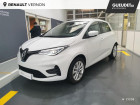 Renault Zoe occasion Blanc année 2020 boite Automatique Annonce Renault Zoe occasion Electrique Zen charge normale R110 Achat Intégral 4cv à Saint-Just