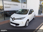 Renault Zoe occasion Blanc année 2019 boite Automatique Annonce Renault Zoe occasion Electrique Zen charge normale R110 à Persan