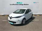 Renault Zoe occasion Blanc année 2018 boite Automatique Annonce Renault Zoe occasion Electrique Zen charge normale R90 à Labège