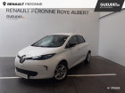 Renault Zoe occasion Blanc année 2018 boite Automatique Annonce Renault Zoe occasion Electrique Zen charge normale R90 à Péronne