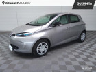 Renault Zoe occasion Gris année 2017 boite Automatique Annonce Renault Zoe occasion Electrique Zen charge normale R90 à Seynod