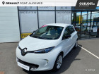 Renault Zoe occasion Blanc année 2018 boite Automatique Annonce Renault Zoe occasion Electrique Zen charge normale R90 à Pont-Audemer