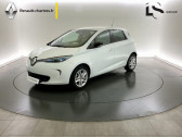 Renault Zoe Zen charge normale R90 Blanc 2018 - annonce de voiture en vente sur Auto Sélection.com