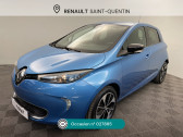Annonce Renault Zoe occasion Electrique Zoe Intens Gamme 2017  Saint-Quentin