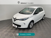 Renault Zoe occasion année 2016 boite Automatique Annonce Renault Zoe occasion Electrique Zoe Intens à Cluses