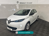 Renault Zoe occasion année 2018 boite Automatique Annonce Renault Zoe occasion Electrique Zoe Life Gamme 2017 à Yvetot