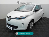 Renault Zoe occasion année 2016 boite Automatique Annonce Renault Zoe occasion Electrique Zoe Life à Dieppe