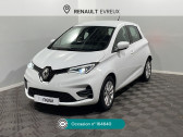 Renault Zoe occasion année 2021 boite Automatique Annonce Renault Zoe occasion Electrique Zoe R110 Achat Intégral - 21 Zen à Évreux