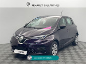 Renault Zoe occasion année 2022 boite Automatique Annonce Renault Zoe occasion Electrique Zoe R110 Achat Intégral - 22 Equilibre à Sallanches