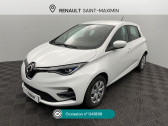 Renault Zoe occasion année 2020 boite Automatique Annonce Renault Zoe occasion Electrique Zoe R110 Achat Intégral Business à Saint-Maximin