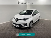 Renault Zoe occasion année 2021 boite Automatique Annonce Renault Zoe occasion Electrique Zoe R110 Achat Intégral Life à Évreux