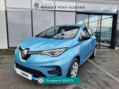 Renault Zoe occasion année 2020 boite Automatique Annonce Renault Zoe occasion Electrique Zoe R110 Achat Intégral Life à Bourgtheroulde-Infreville