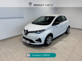Renault Zoe occasion année 2020 boite Automatique Annonce Renault Zoe occasion Electrique Zoe R110 Achat Intégral Life à Bernay
