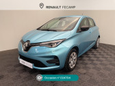 Renault Zoe occasion année 2020 boite Automatique Annonce Renault Zoe occasion Electrique Zoe R110 Achat Intégral Life à Fécamp