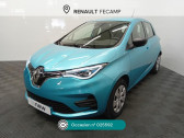 Renault Zoe occasion année 2021 boite Automatique Annonce Renault Zoe occasion Electrique Zoe R110 Achat Intégral Life à Yvetot