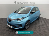 Renault Zoe occasion année 2021 boite Automatique Annonce Renault Zoe occasion Electrique Zoe R110 Achat Intégral Limited à Saint-Maximin