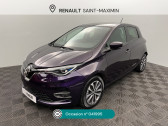 Renault Zoe occasion année 2021 boite Automatique Annonce Renault Zoe occasion Electrique Zoe R135 Achat Intégral - 21B Intens à Saint-Maximin