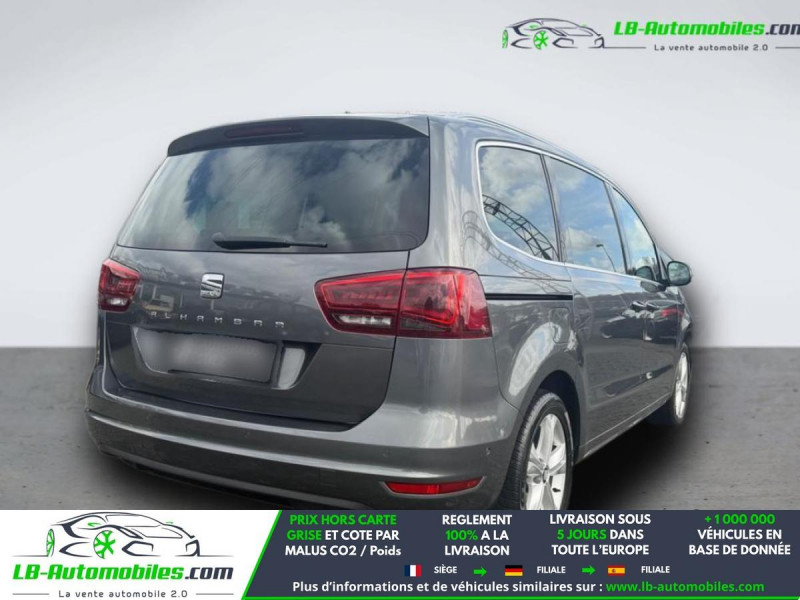 Seat Alhambra 2.0 TDI 177  BVA  occasion � Beaupuy - photo n�4