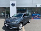 Seat Ateca occasion Gris année 2019 boite Robotisee Annonce Seat Ateca occasion Diesel 1.6 TDI 115ch Start&Stop Style Business Ecomotive DSG Euro6d à Figeac