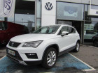 Seat Ateca occasion Blanc année 2018 boite Robotisee Annonce Seat Ateca occasion Diesel 1.6 TDI 115ch Start&Stop Style Ecomotive DSG Euro6d-T à Millau
