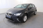 Seat Ibiza occasion Noir année 2019 boite Manuelle Annonce Seat Ibiza occasion Essence 1.0 80 ch S/S BVM5 Style à Tours
