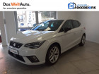Seat Ibiza occasion Blanc année 2020 boite Sequentielle Annonce Seat Ibiza occasion Essence Ibiza 1.0 EcoTSI 115 ch S/S DSG7 FR 5p à Crolles