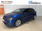 Seat Ibiza occasion Bleu année 2021 boite Sequentielle Annonce Seat Ibiza occasion Essence Ibiza 1.0 TSI 110 ch S/S DSG7 FR 5p à Albertville