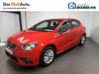 Seat Ibiza occasion Rouge année 2020 boite Manuelle Annonce Seat Ibiza occasion Diesel Ibiza 1.6 TDI 95 ch S/S BVM5 Xcellence 5p à La Motte-Servolex