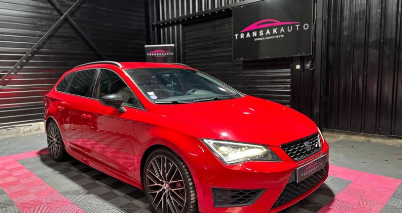 Seat Leon ST 2.0 tsi 290 cupra dsg6 pack performance 2016 - photo n°2 Seat Leon ST 2.0 tsi 290 cupra dsg6 pack performance  occasion à Cuincy - photo n°2