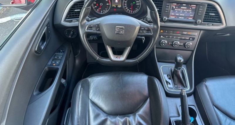 Seat Leon 1.8 TSI 180CH FR DSG BVA STAGE 1 ENTRETIEN COMPLET  occasion  AUBIÈRE - photo n4