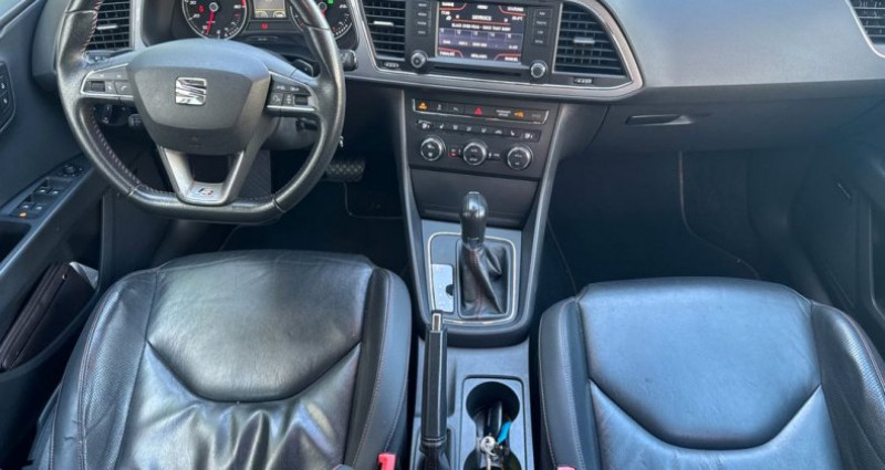 Seat Leon 1.8 TSI 180CH FR DSG BVA STAGE 1 ENTRETIEN COMPLET  occasion  AUBIÈRE - photo n3