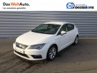 Seat Leon occasion Blanc année 2019 boite Sequentielle Annonce Seat Leon occasion Essence Leon 1.0 EcoTSI 115 Start/Stop DSG7 Style 5p à Albertville