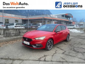 Seat Leon occasion année 2021 boite Sequentielle Annonce Seat Leon occasion Hybride Leon 1.5 eTSI 150 DSG7 FR 5p à Sallanches