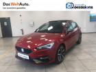 Seat Leon occasion Rouge année 2020 boite Sequentielle Annonce Seat Leon occasion Essence Leon 1.5 eTSI 150 DSG7 FR One 5p à Cessy