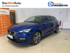 Seat Leon occasion Bleu année 2020 boite Manuelle Annonce Seat Leon occasion Essence Leon 1.5 TSI 150 BVM6 Xcellence One 5p à Albertville