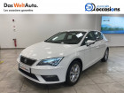 Seat Leon occasion Blanc année 2019 boite Manuelle Annonce Seat Leon occasion Diesel Leon 1.6 TDI 115 Start/Stop BVM5 Style 5p à Crolles