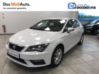 Seat Leon occasion Blanc année 2019 boite Manuelle Annonce Seat Leon occasion Diesel Leon 1.6 TDI 115 Start/Stop BVM5 Style 5p à Saint-Jean-de-Maurienne