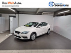 Seat Leon occasion Blanc année 2019 boite Manuelle Annonce Seat Leon occasion Diesel Leon 1.6 TDI 115 Start/Stop BVM5 Style 5p à La Motte-Servolex
