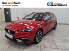 Seat Leon occasion Rouge année 2021 boite Sequentielle Annonce Seat Leon occasion Diesel Leon Sportstourer 2.0 TDI 150 DSG7 FR 5p à Seyssinet-Pariset