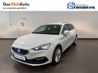 Seat Leon occasion Blanc année 2020 boite Sequentielle Annonce Seat Leon occasion Diesel Leon Sportstourer 2.0 TDI 150 DSG7 Xcellence 5p à Seynod