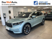Skoda Enyaq occasion année 2021 boite Robotisee Annonce Skoda Enyaq occasion Electrique Enyaq iV 82KWH 5p à Voiron