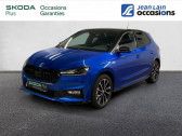 Skoda Fabia occasion année 2024 boite Automatique Annonce Skoda Fabia occasion Essence 1.0 TSI 116 ch EVO 2 DSG7 Monte-Carlo à La Motte-Servolex