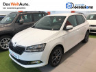 Skoda Fabia occasion Blanc année 2019 boite Manuelle Annonce Skoda Fabia occasion Essence Fabia 1.0 MPI 75 ch BVM5 Edition 5p à Cessy