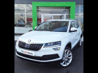 Skoda Karoq occasion Blanc année 2020 boite Robotisee Annonce Skoda Karoq occasion Essence 1.5 TSI ACT 150ch Style DSG Euro6d-T à LESCAR