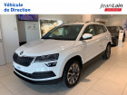 Skoda Karoq occasion Blanc année 2021 boite Sequentielle Annonce Skoda Karoq occasion Essence Karoq 1.5 TSI 150 ch ACT DSG7 Clever 5p à Margencel