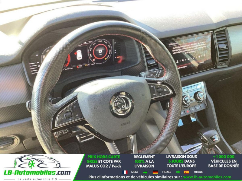Skoda Kodiaq 2.0 Bi-TDI 240  BVA 4x4 7pl  occasion � Beaupuy - photo n�7