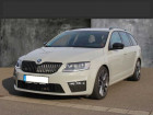 Skoda Octavia Combi occasion Gris année 2018 boite Manuelle Annonce Skoda Octavia Combi occasion Essence Combi RS 2.0 TSI 220 à Beaupuy